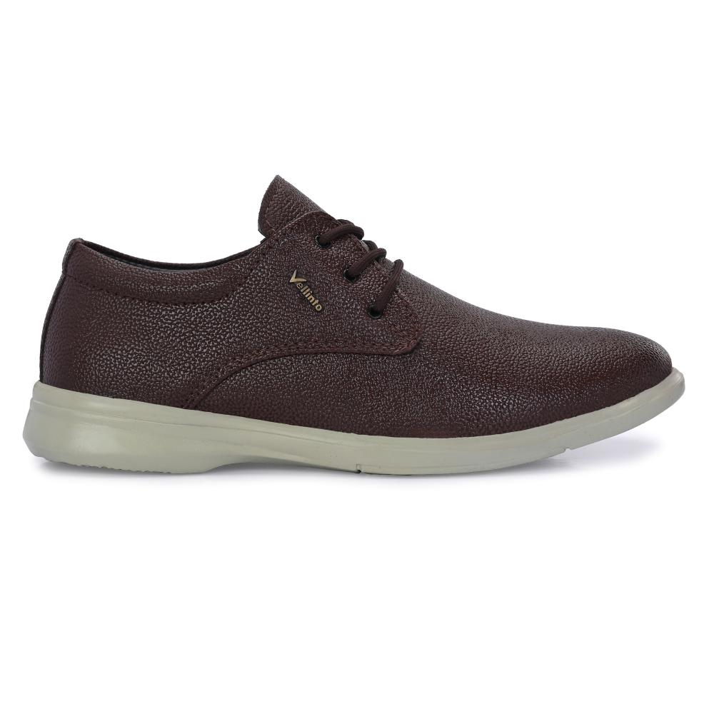 Vellinto OLIVER Casual Derby For Men ll Synthetic Leather Casual Lace-up For Men