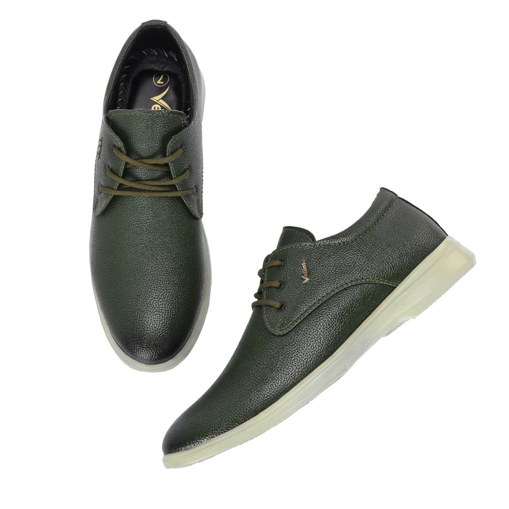 Vellinto OLIVER Casual Derby For Men ll Synthetic Leather Casual Lace-up For Men