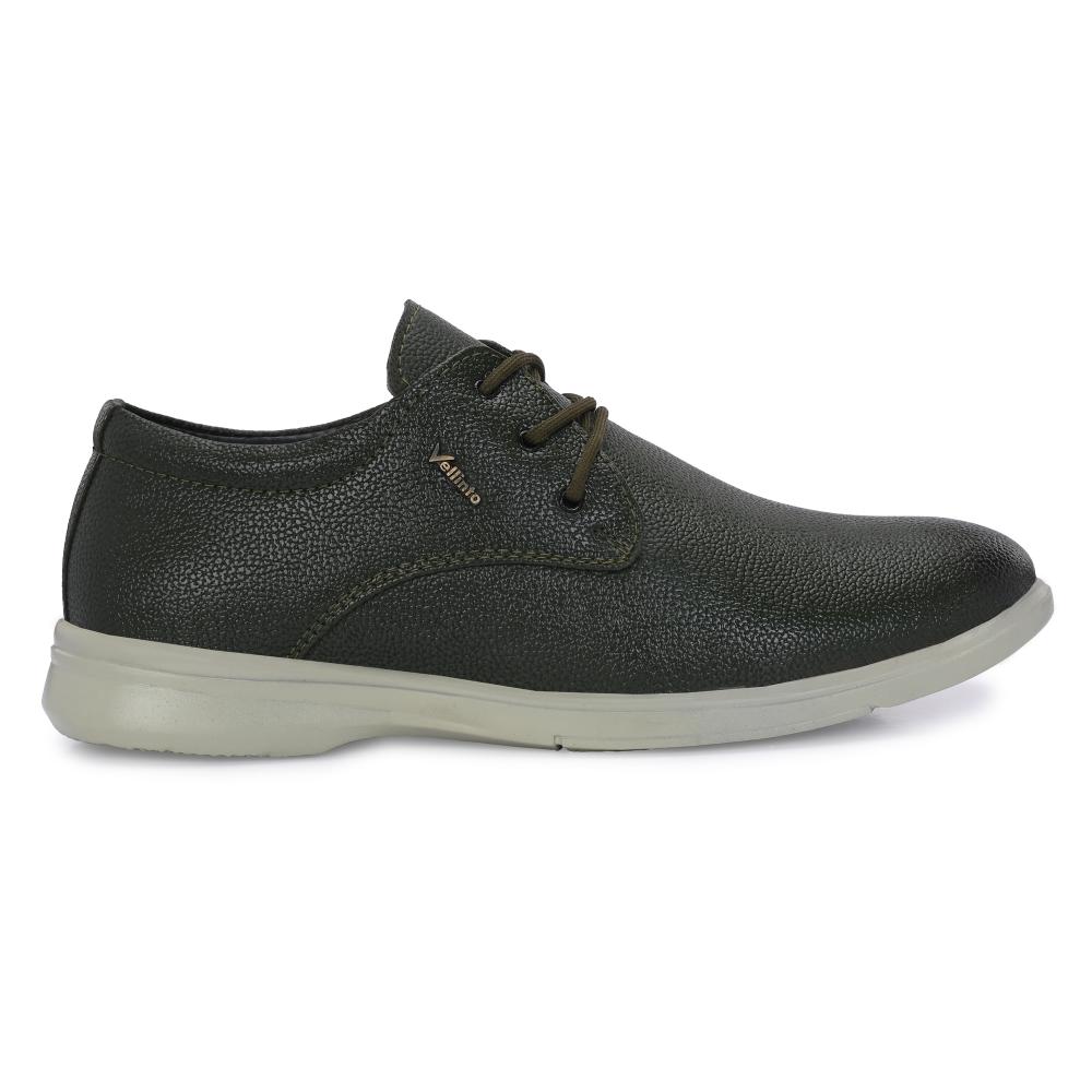 Vellinto OLIVER Casual Derby For Men ll Synthetic Leather Casual Lace-up For Men
