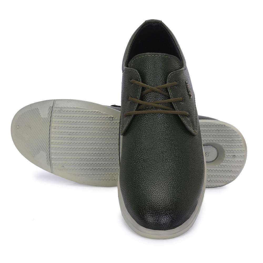 Vellinto OLIVER Casual Derby For Men ll Synthetic Leather Casual Lace-up For Men