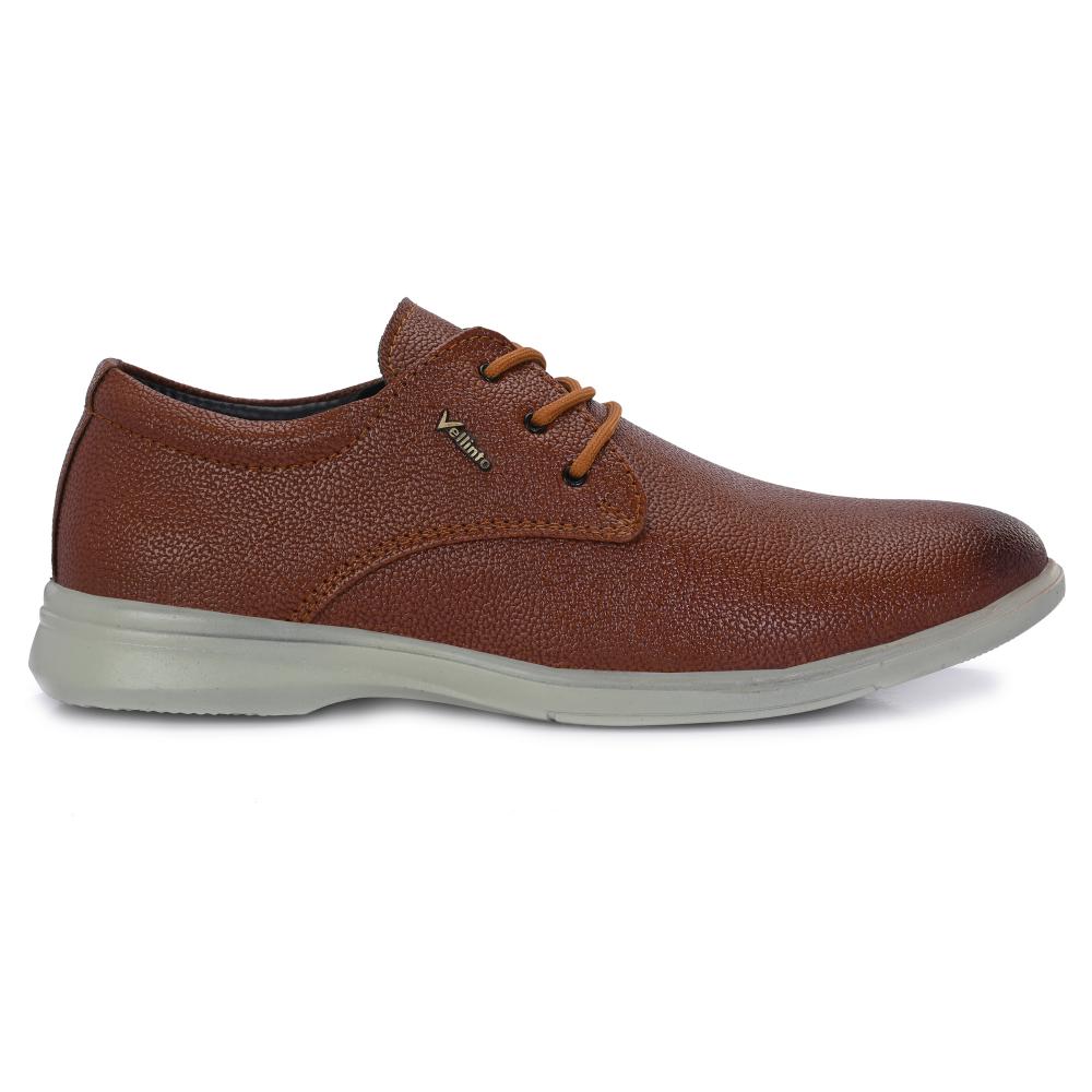 Vellinto OLIVER Casual Derby For Men ll Synthetic Leather Casual Lace-up For Men