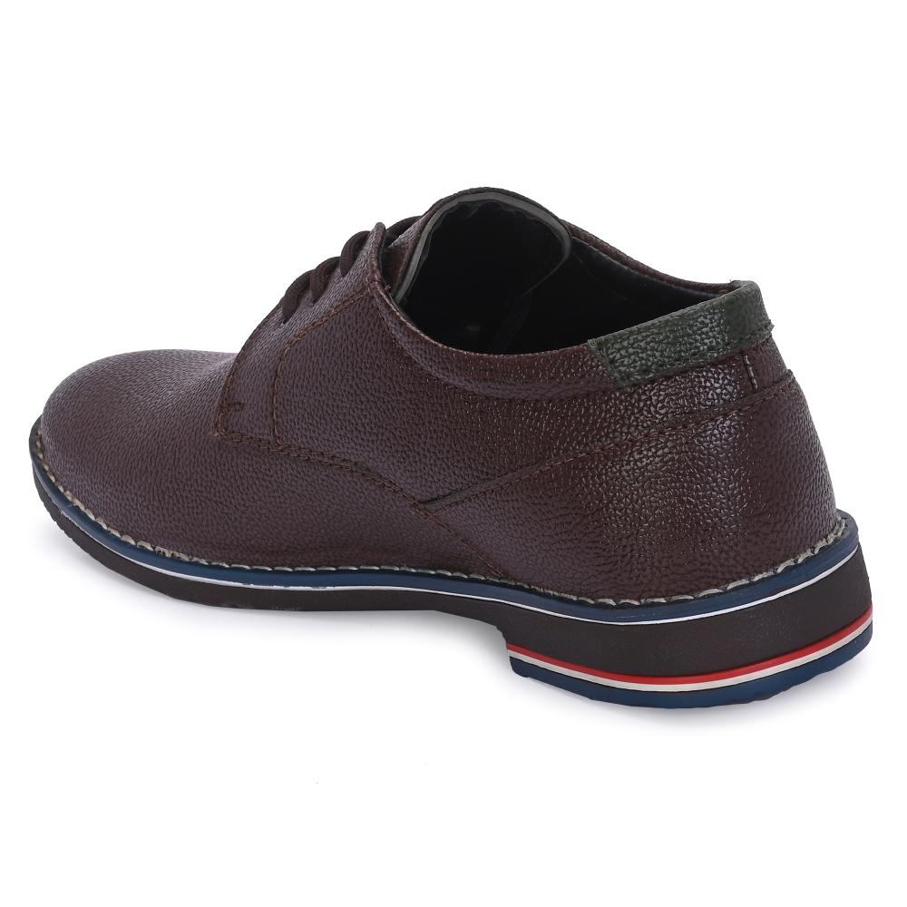 Vellinto PAUL Casual Derby For Men ll Synthetic Leather Casual Lace-up For Men