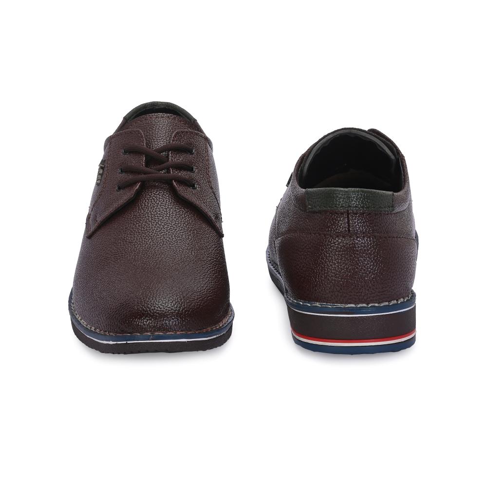 Vellinto PAUL Casual Derby For Men ll Synthetic Leather Casual Lace-up For Men