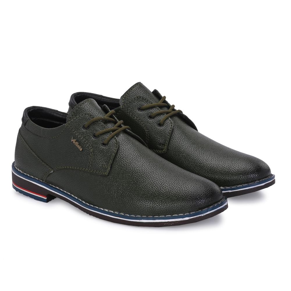 Vellinto PAUL Casual Derby For Men ll Synthetic Leather Casual Lace-up For Men
