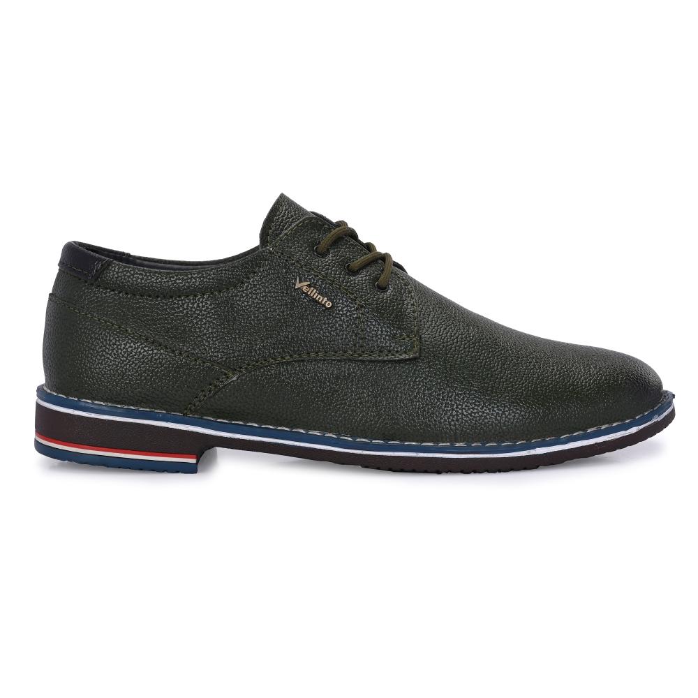 Vellinto PAUL Casual Derby For Men ll Synthetic Leather Casual Lace-up For Men