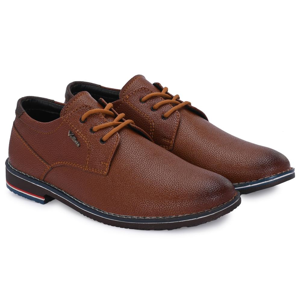 Vellinto PAUL Casual Derby For Men ll Synthetic Leather Casual Lace-up For Men