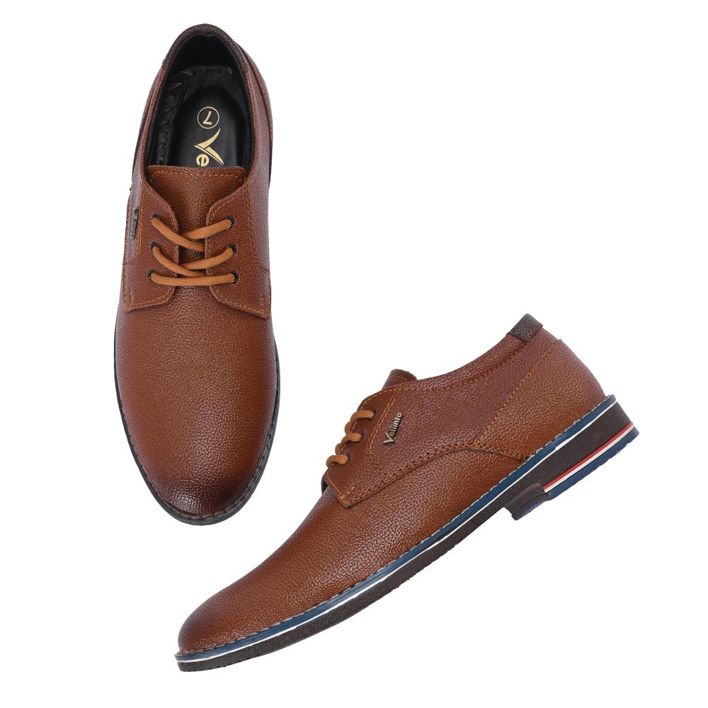 Vellinto PAUL Casual Derby For Men ll Synthetic Leather Casual Lace-up For Men