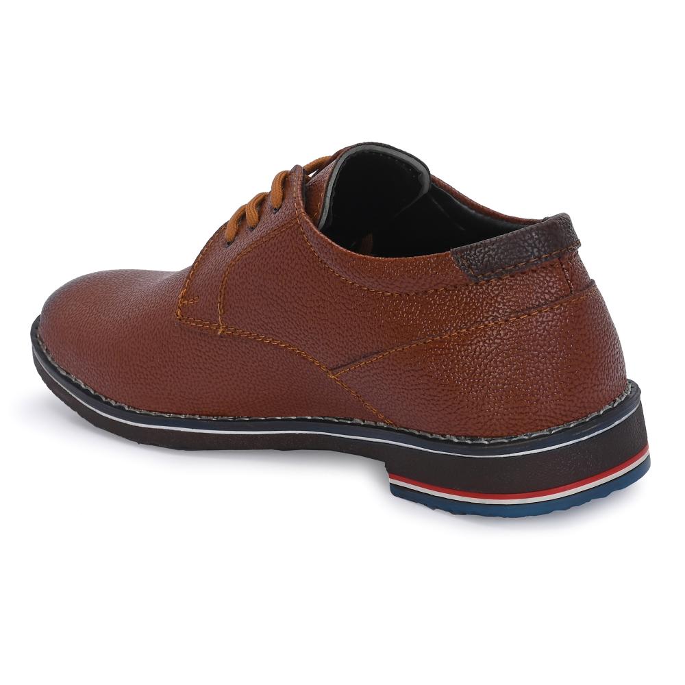 Vellinto PAUL Casual Derby For Men ll Synthetic Leather Casual Lace-up For Men