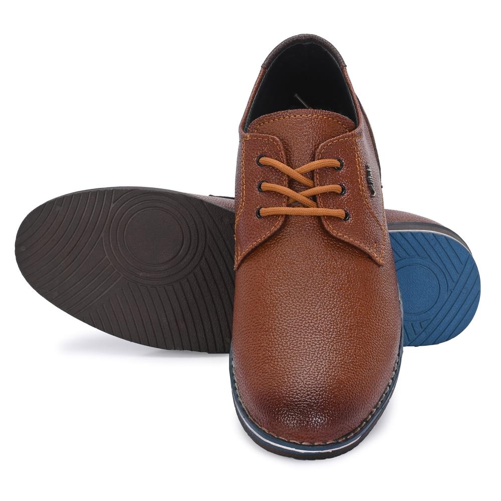 Vellinto PAUL Casual Derby For Men ll Synthetic Leather Casual Lace-up For Men