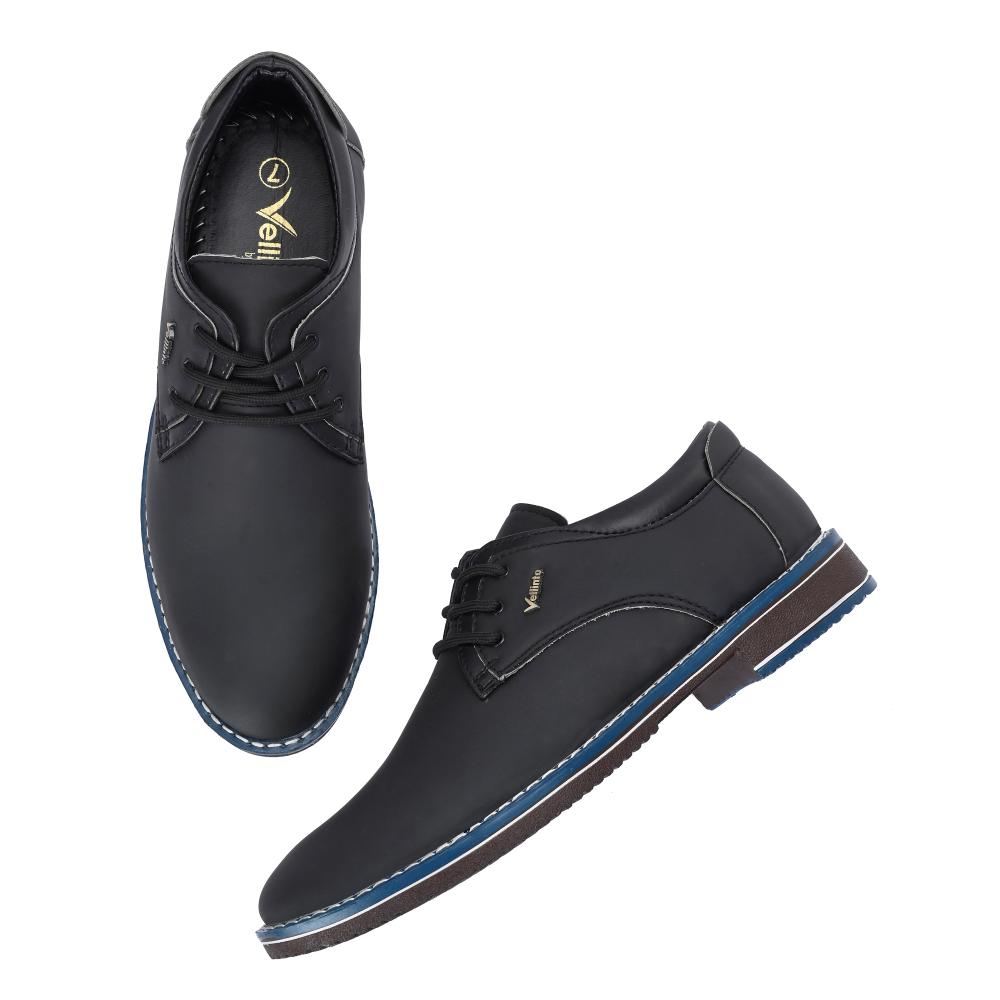 Vellinto RICKEY Casual Derby For Men ll Synthetic Leather Casual Lace-up For Men