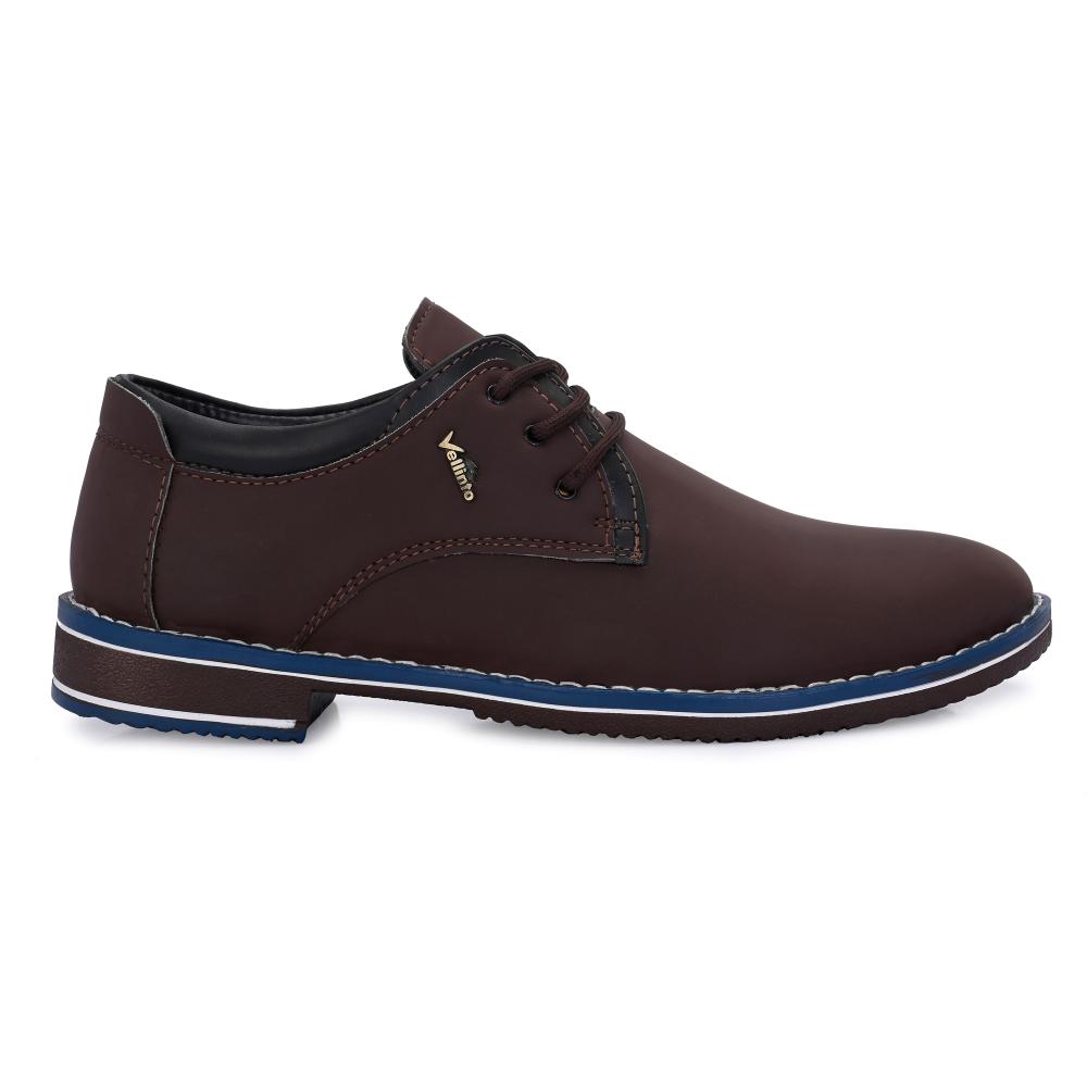 Vellinto RICKEY Casual Derby For Men ll Synthetic Leather Casual Lace-up For Men