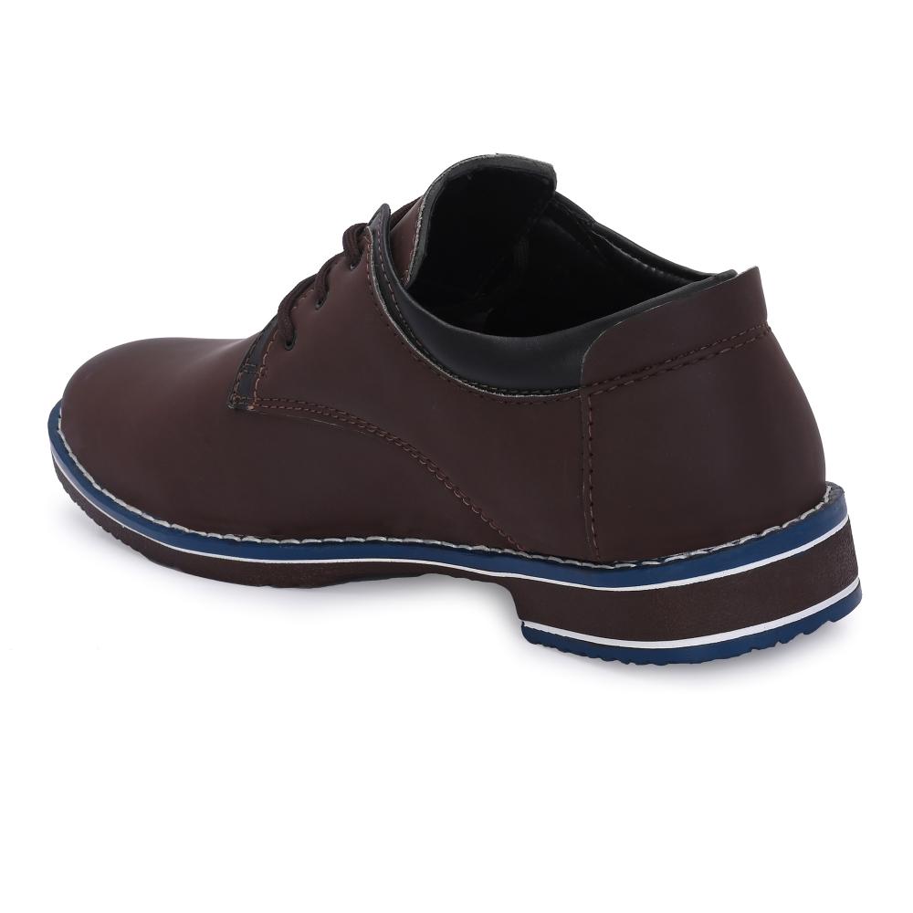 Vellinto RICKEY Casual Derby For Men ll Synthetic Leather Casual Lace-up For Men