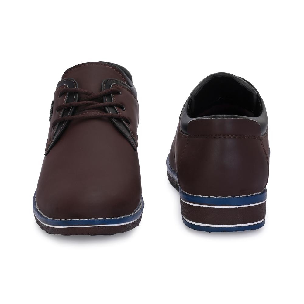 Vellinto RICKEY Casual Derby For Men ll Synthetic Leather Casual Lace-up For Men
