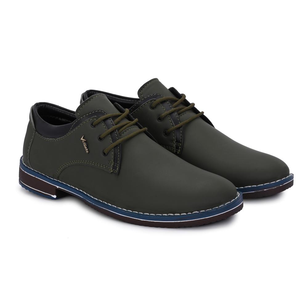 Vellinto RICKEY Casual Derby For Men ll Synthetic Leather Casual Lace-up For Men