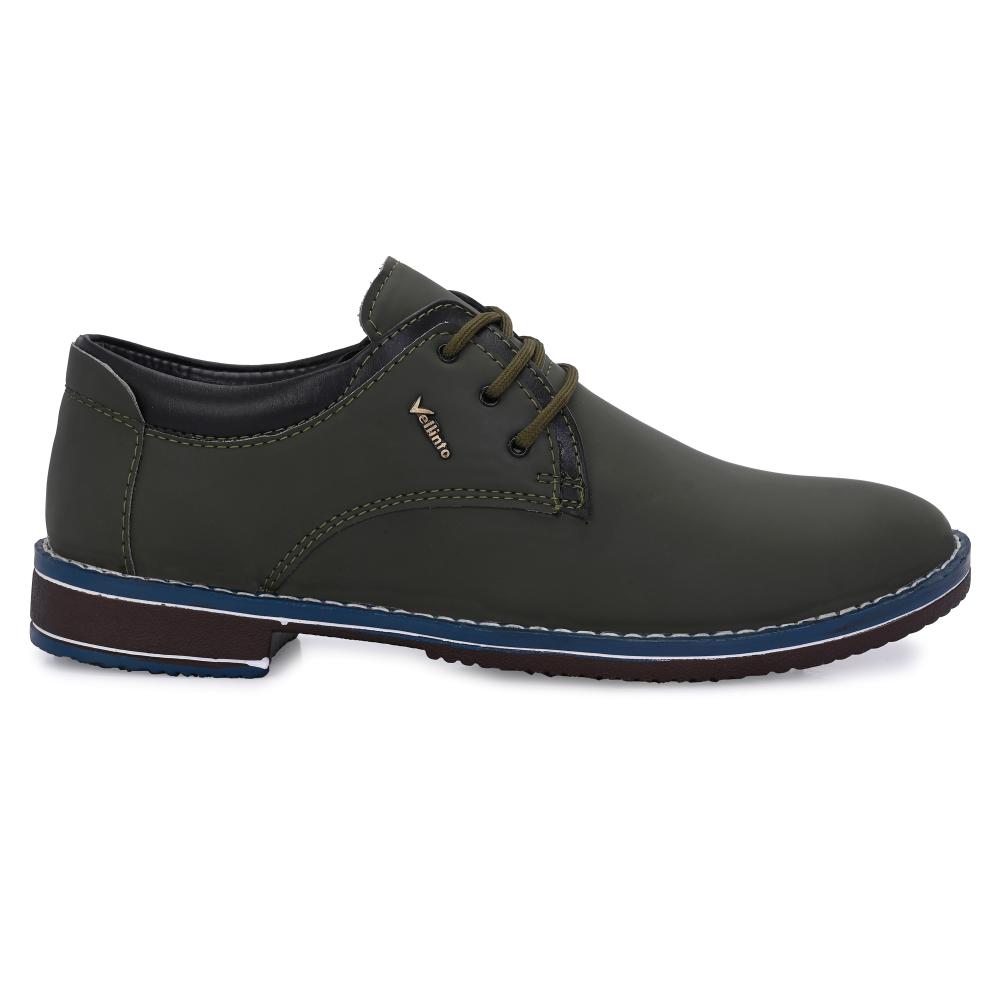 Vellinto RICKEY Casual Derby For Men ll Synthetic Leather Casual Lace-up For Men