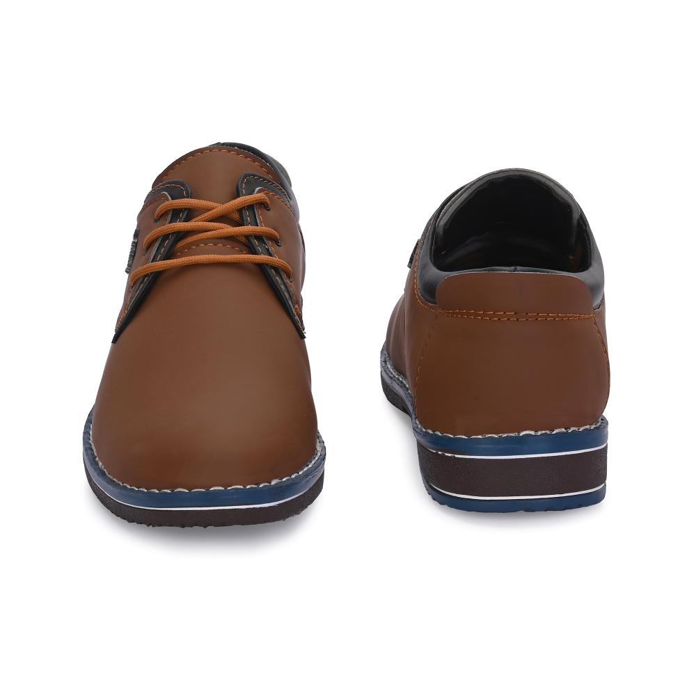 Vellinto RICKEY Casual Derby For Men ll Synthetic Leather Casual Lace-up For Men
