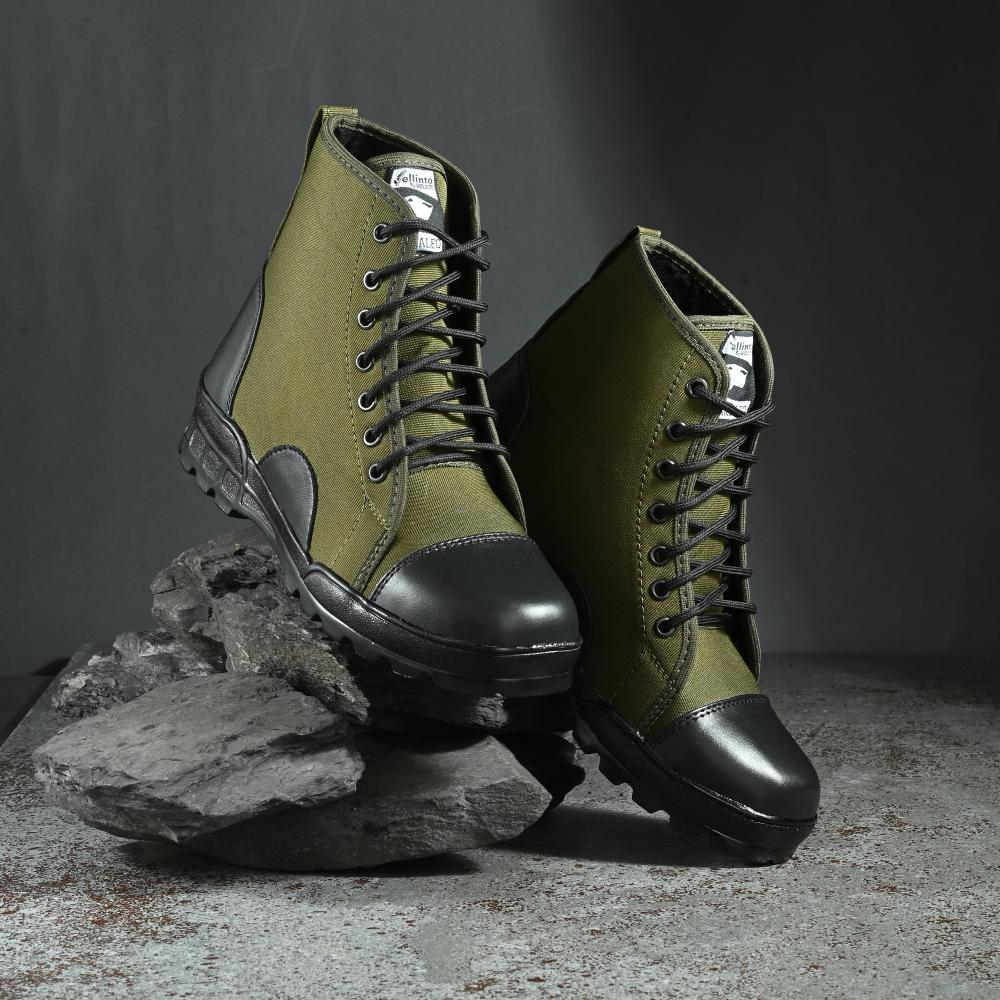 Vellinto BRUGAL Waterproof High Ankle Protection Boots for Hiking & Trekking
