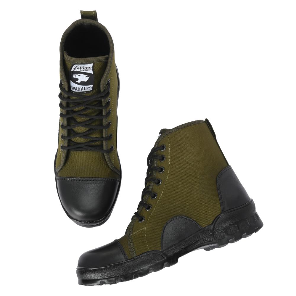 Vellinto BRUGAL Waterproof High Ankle Protection Boots for Hiking & Trekking