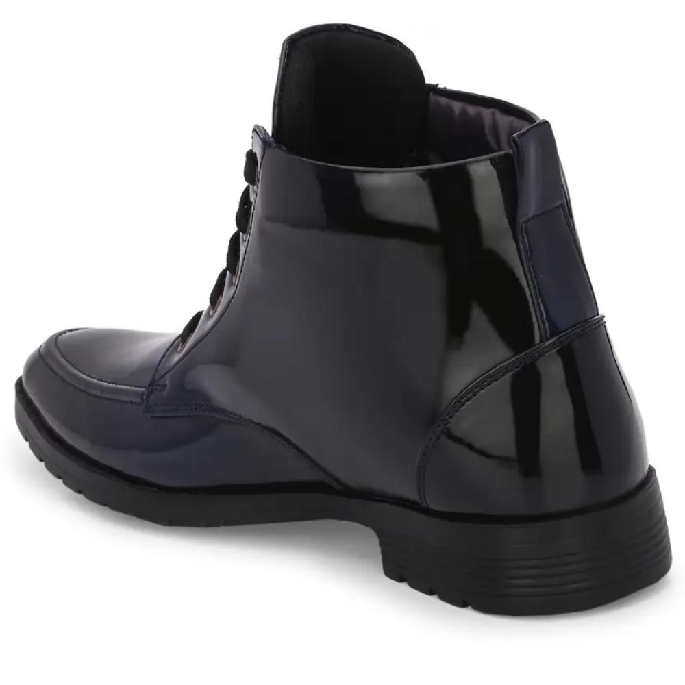 Vellinto Royal VINE Party Wear ll Casual ll Latest Patent Leather Boots for Men