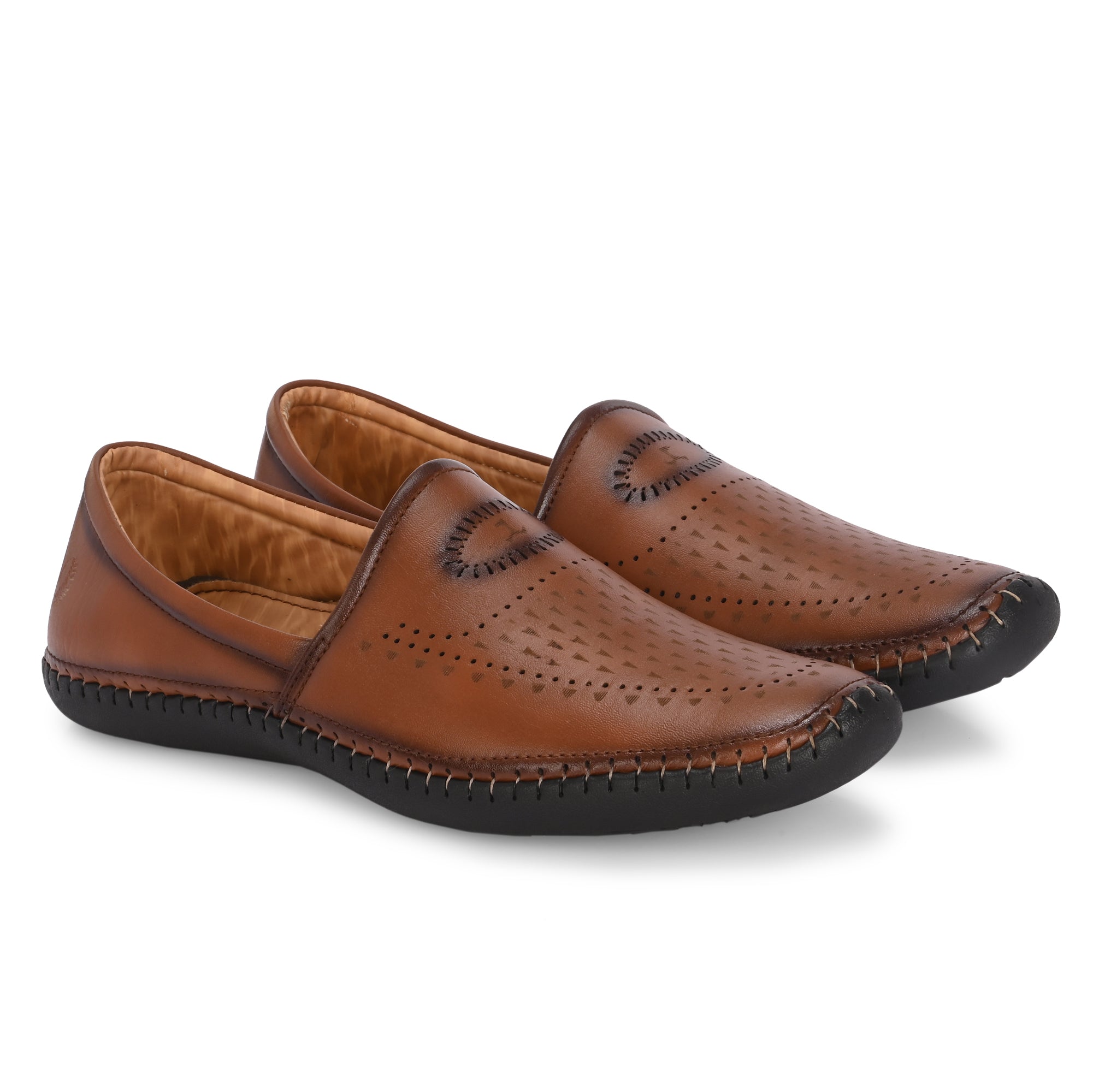 Vellinto OLIVER Cool Rajasthani Jutis For Men Mojaris For Men Nagra For Men