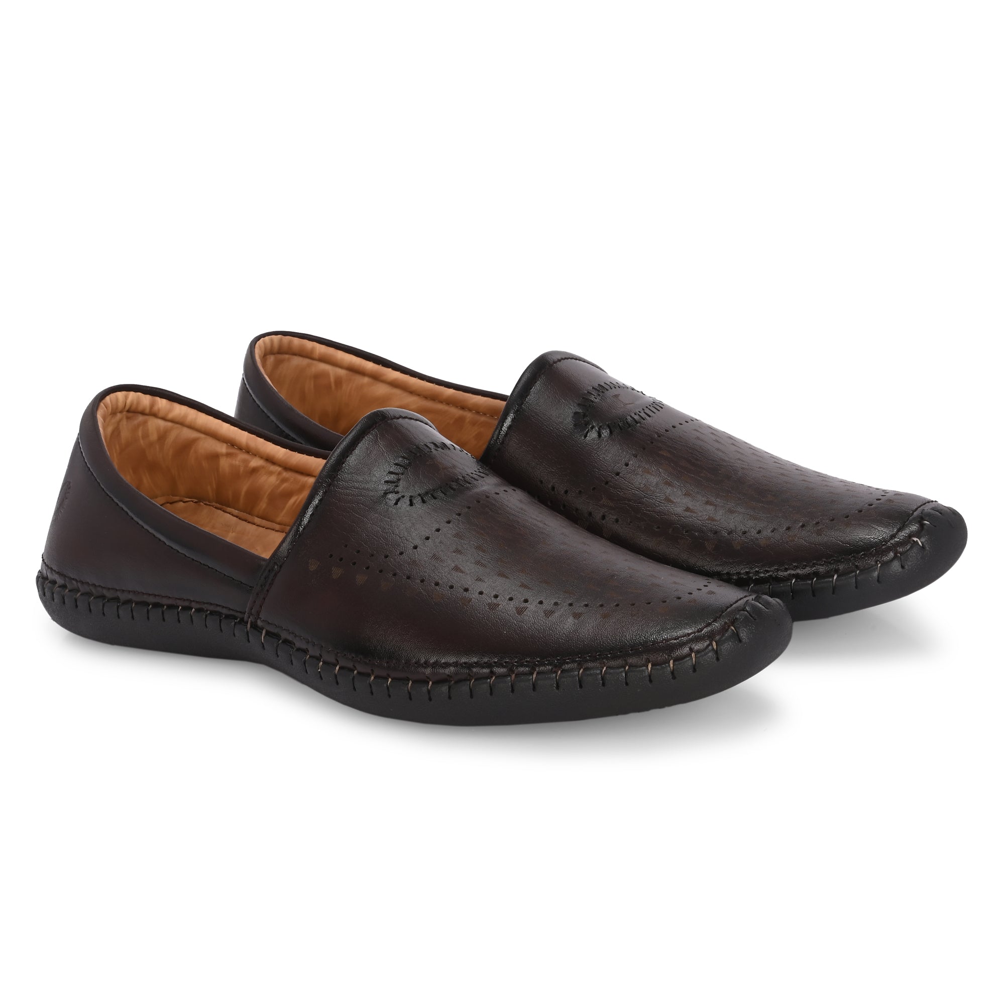 Vellinto OLIVER Cool Rajasthani Jutis For Men Mojaris For Men Nagra For Men
