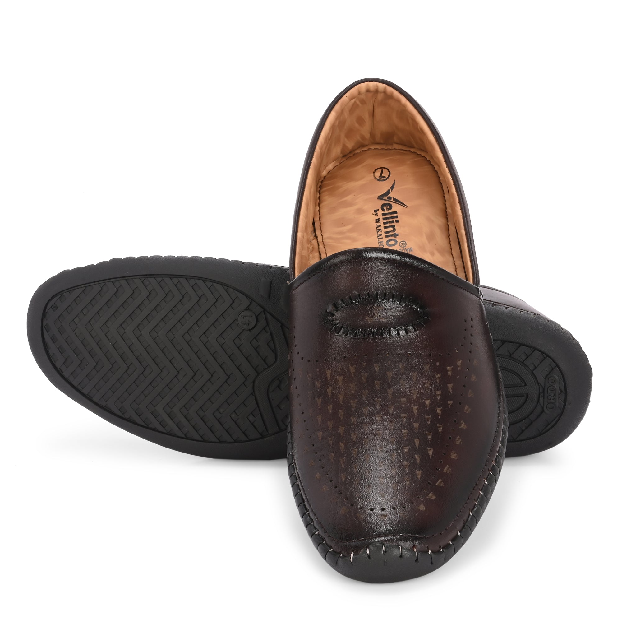 Vellinto OLIVER Cool Rajasthani Jutis For Men Mojaris For Men Nagra For Men