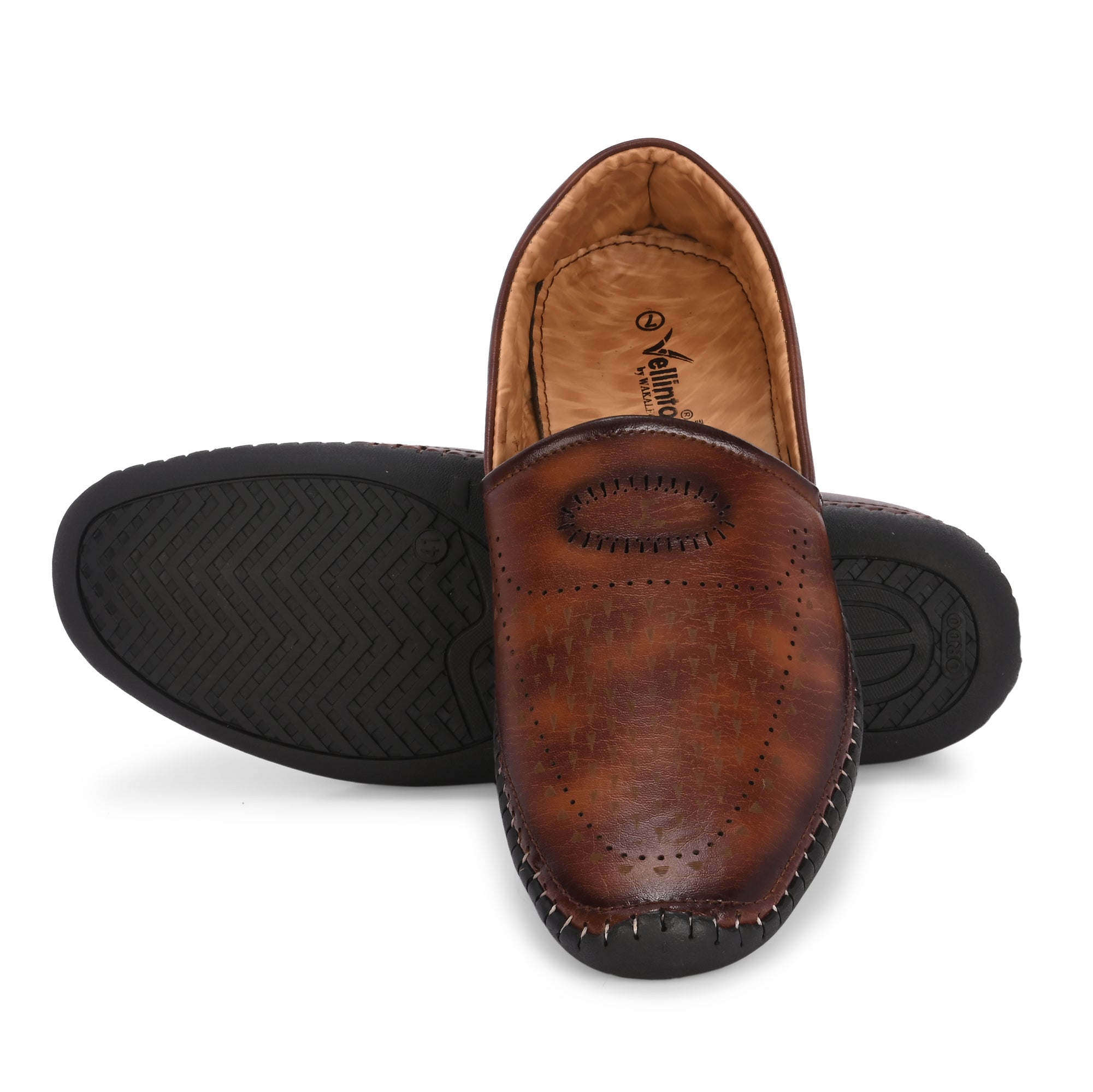 Vellinto OLIVER Cool Rajasthani Jutis For Men Mojaris For Men Nagra For Men