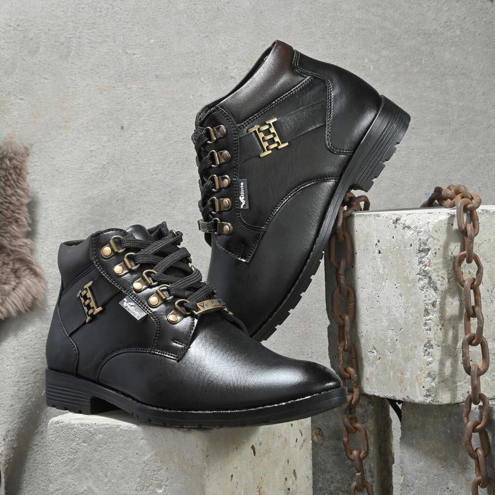 Vellinto MILAN Casual Mid-Ankle Synthetic leather Boots For Men