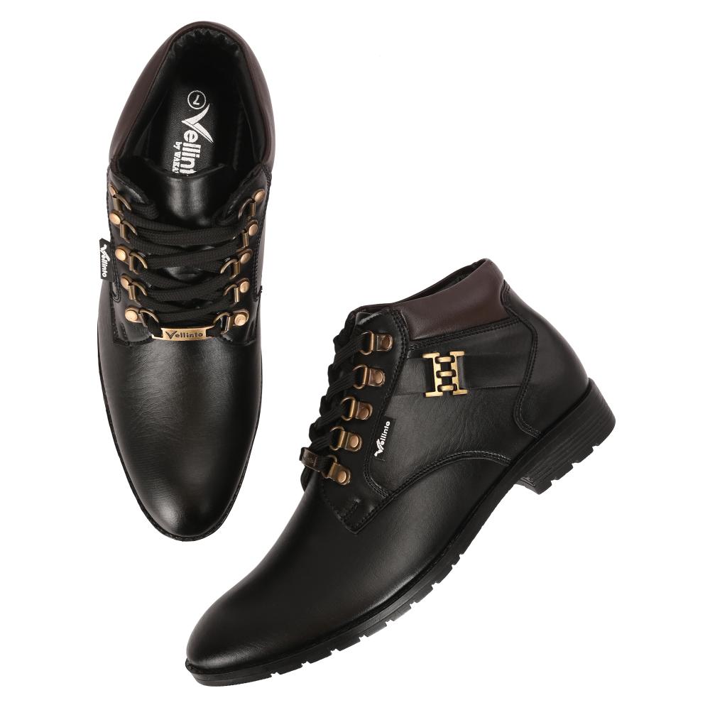 Vellinto MILAN Casual Mid-Ankle Synthetic leather Boots For Men