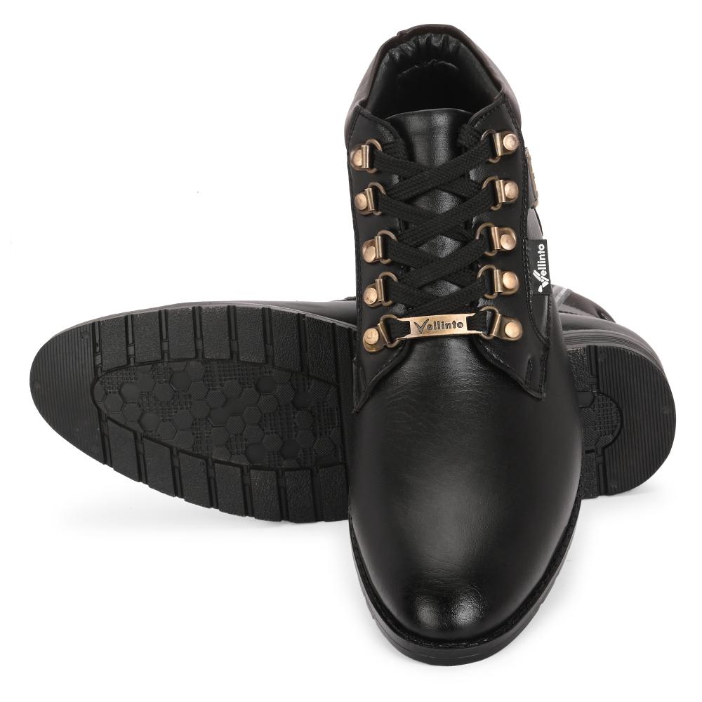 Vellinto MILAN Casual Mid-Ankle Synthetic leather Boots For Men