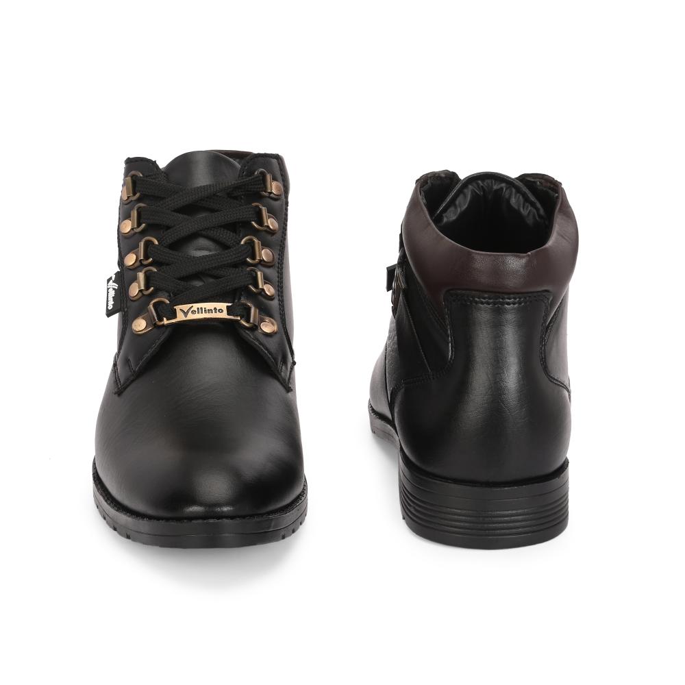 Vellinto MILAN Casual Mid-Ankle Synthetic leather Boots For Men