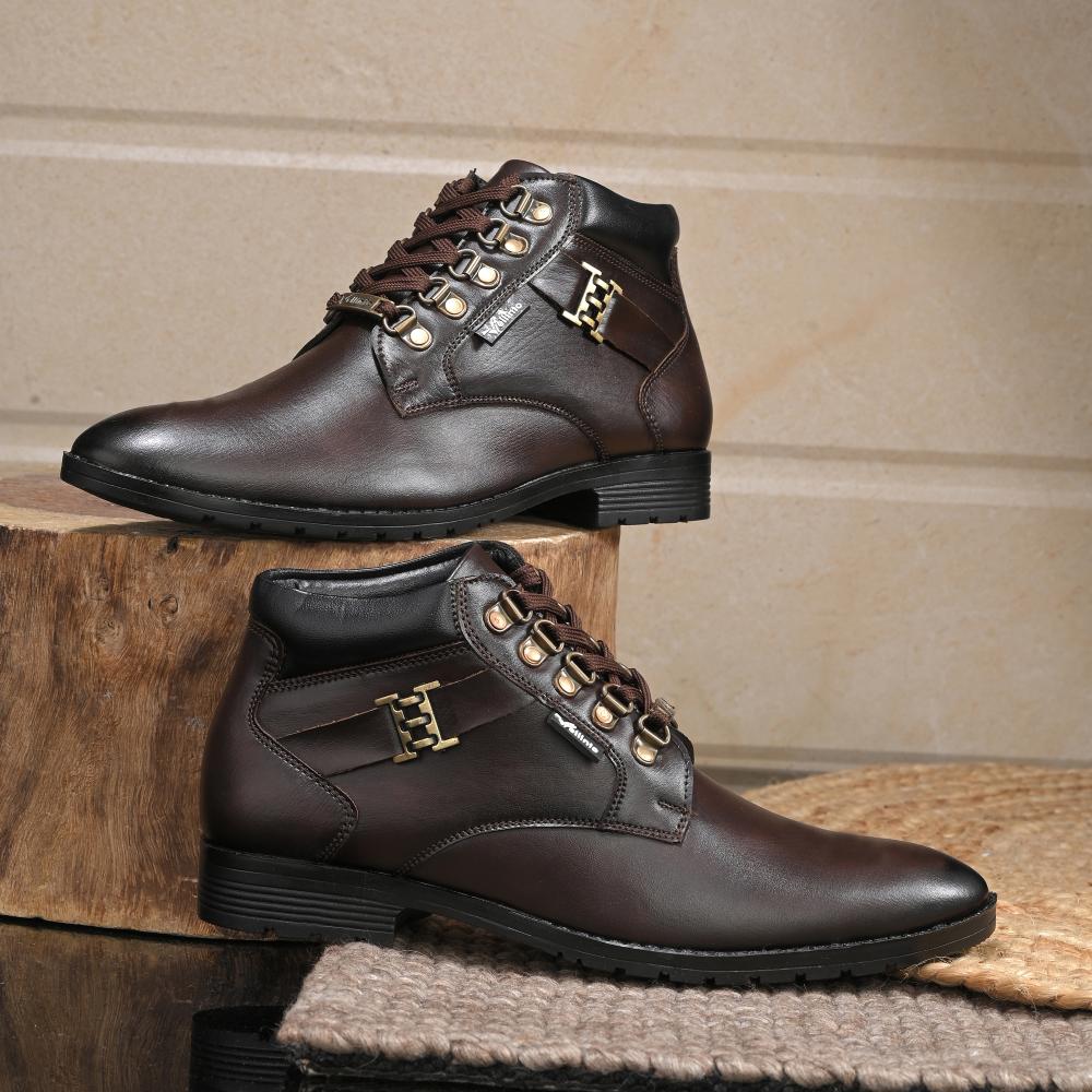Vellinto MILAN Casual Mid-Ankle Synthetic leather Boots For Men