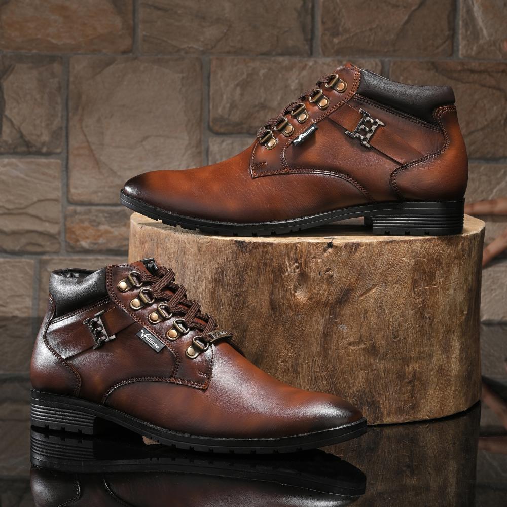 Vellinto MILAN Casual Mid-Ankle Synthetic leather Boots For Men