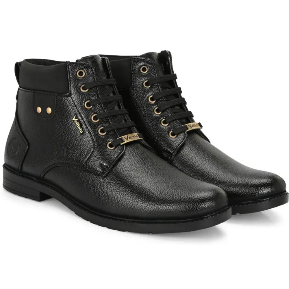 Vellinto DELIGHT Casual Boots For Men ll Synthetic Leather Boots