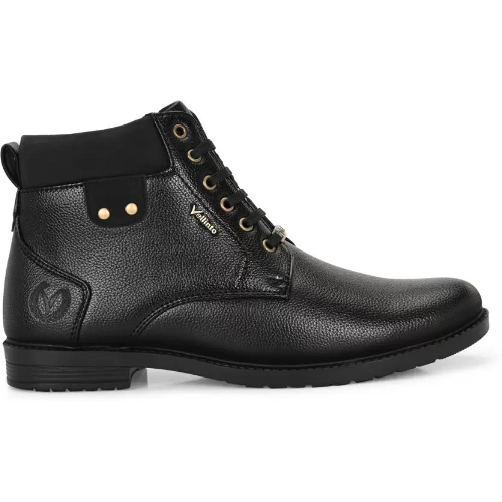 Vellinto DELIGHT Casual Boots For Men ll Synthetic Leather Boots
