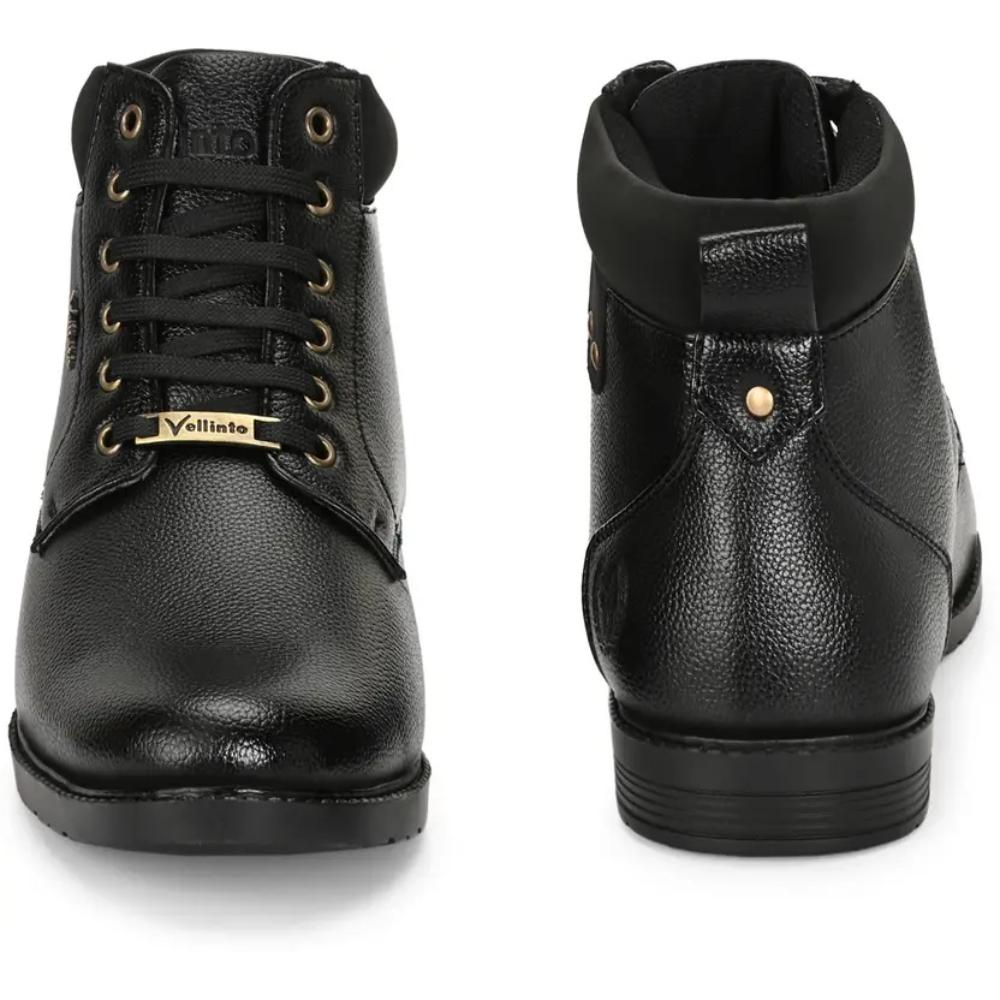 Vellinto DELIGHT Casual Boots For Men ll Synthetic Leather Boots