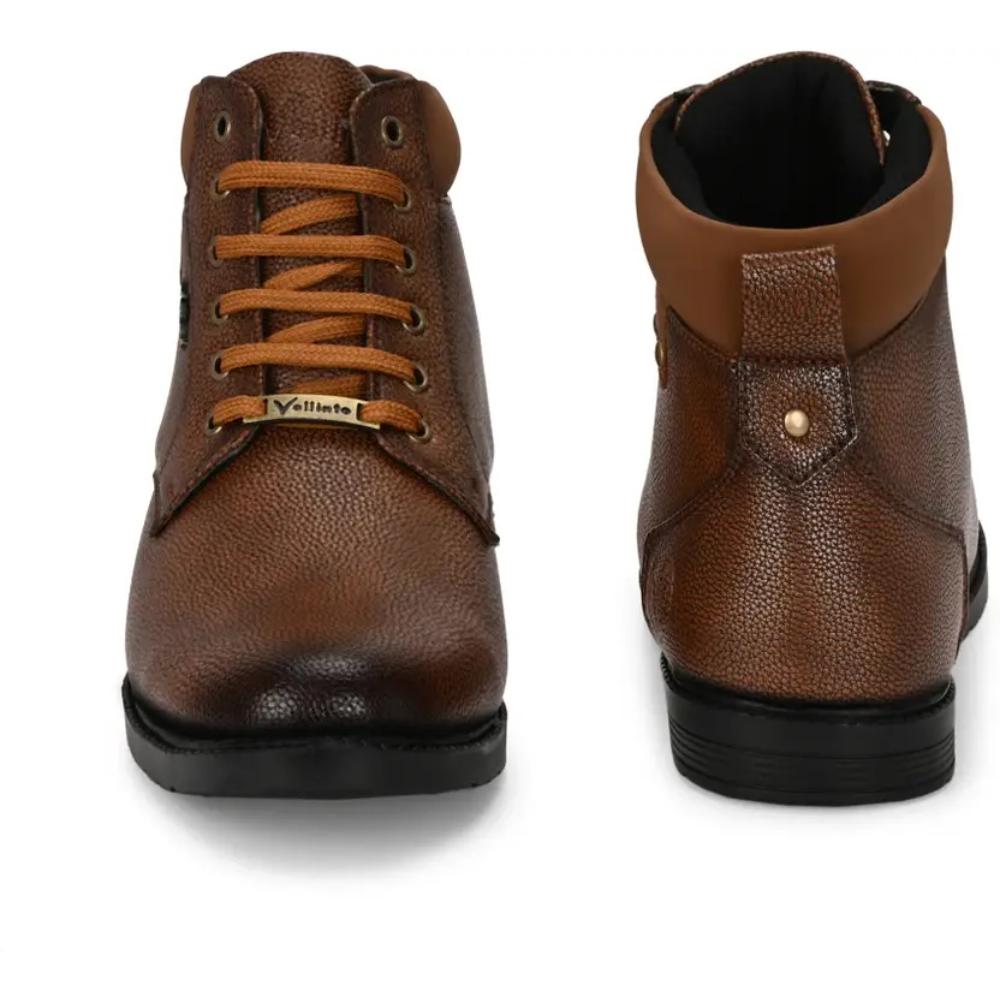 Vellinto DELIGHT Casual Boots For Men ll Synthetic Leather Boots
