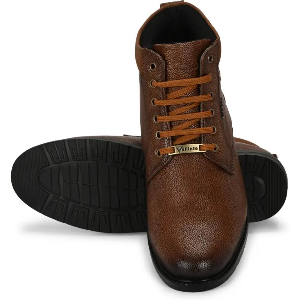 Vellinto DELIGHT Casual Boots For Men ll Synthetic Leather Boots