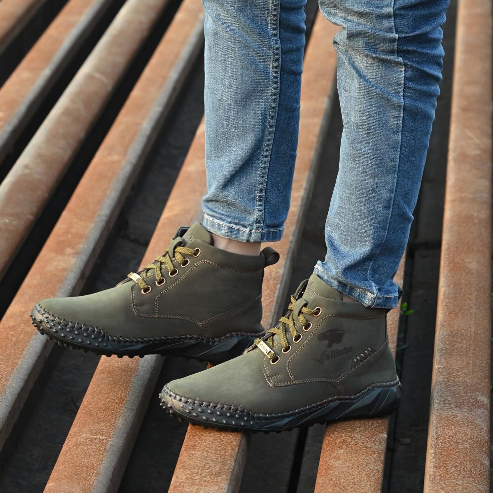 Vellinto RANGER Outdoor Boots For Men ll Casual Boots ll Trendy Boot