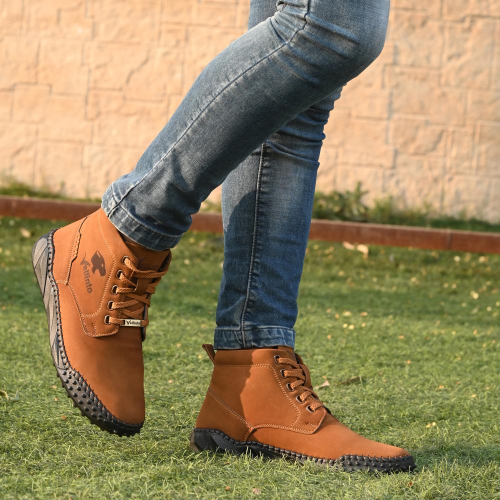 Vellinto RANGER Outdoor Boots For Men ll Casual Boots ll Trendy Boot