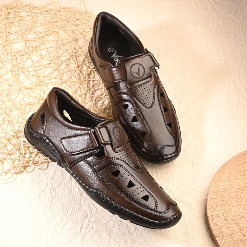 Vellinto SYMSON Latest Ethnic Sandals For Men ll Vellinto Casual/Formal/Roman Sandals For Men