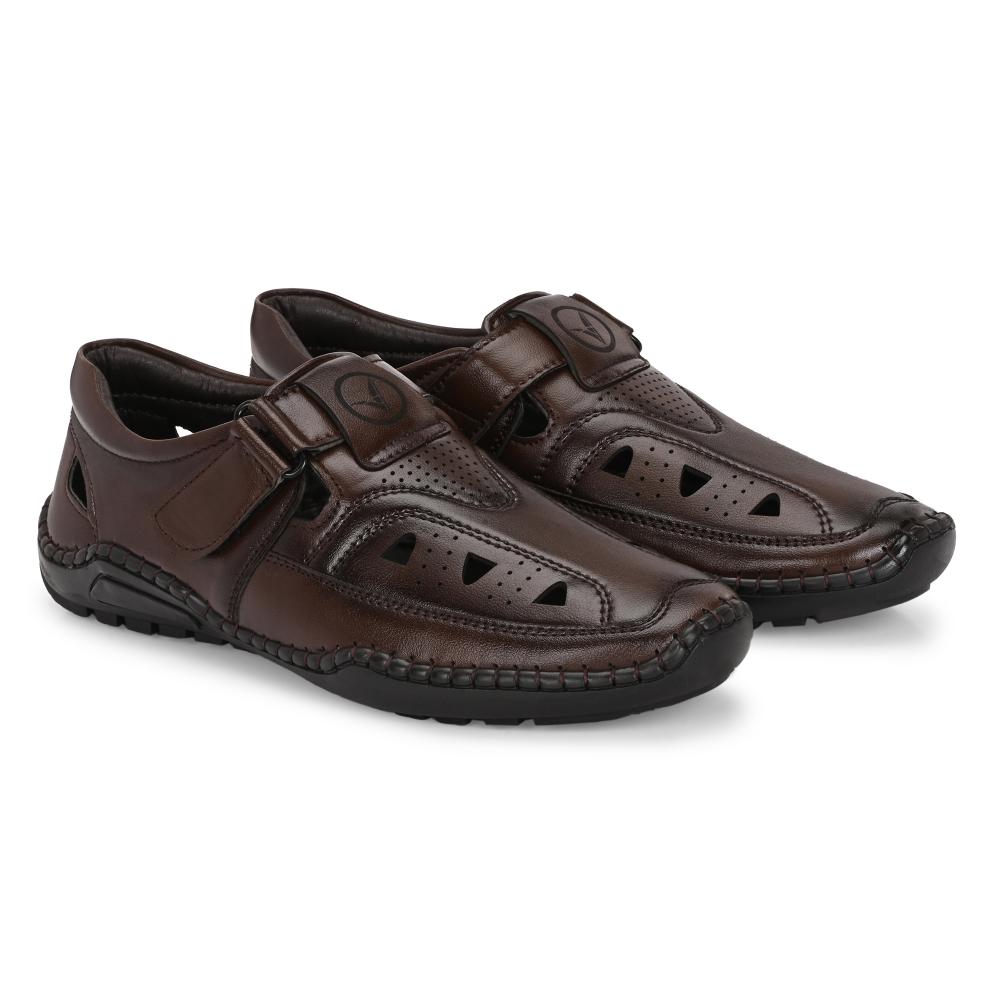 Vellinto SYMSON Latest Ethnic Sandals For Men ll Vellinto Casual/Formal/Roman Sandals For Men