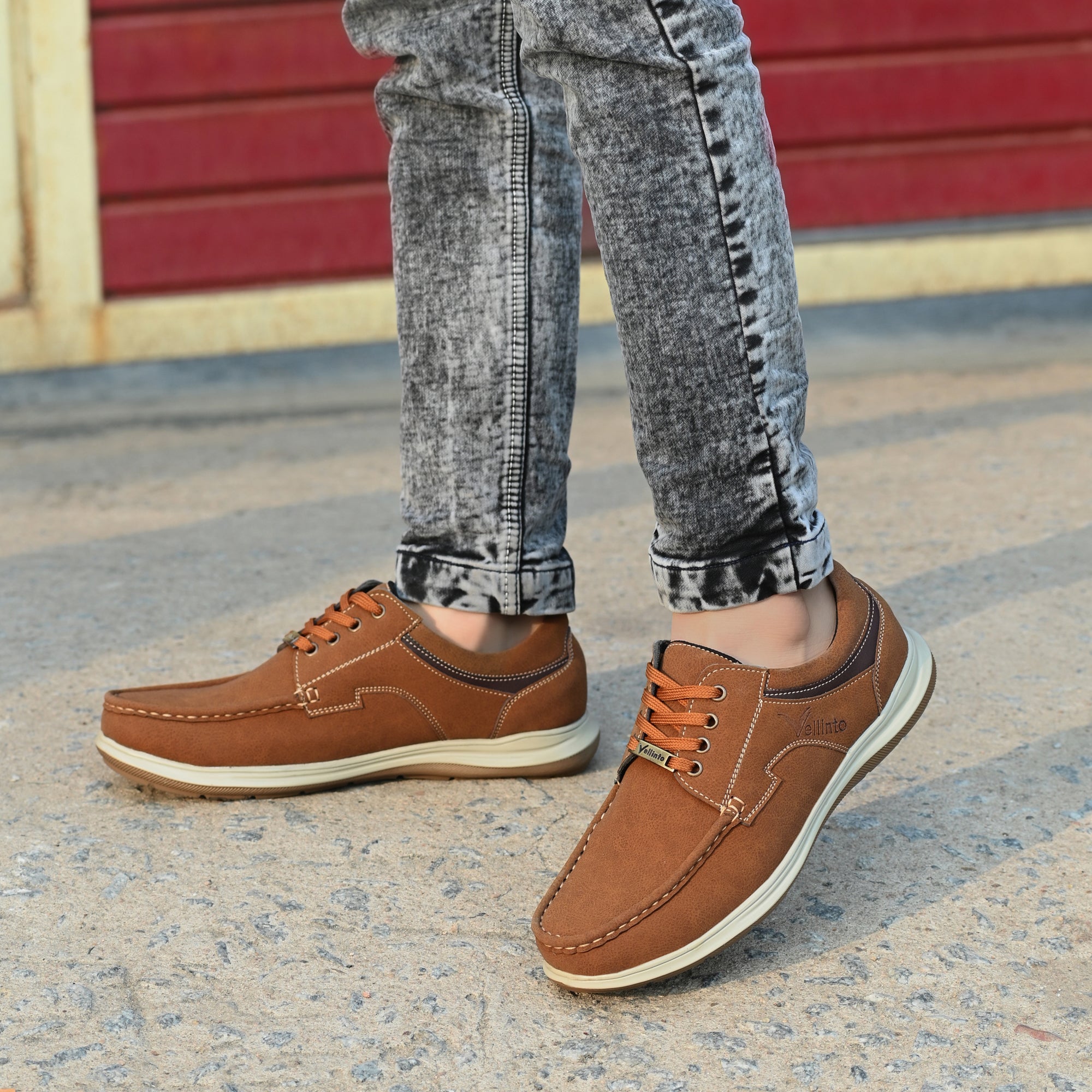 Vellinto FLUX Casual Boots For Men ll Casual Boat Shoes for Men