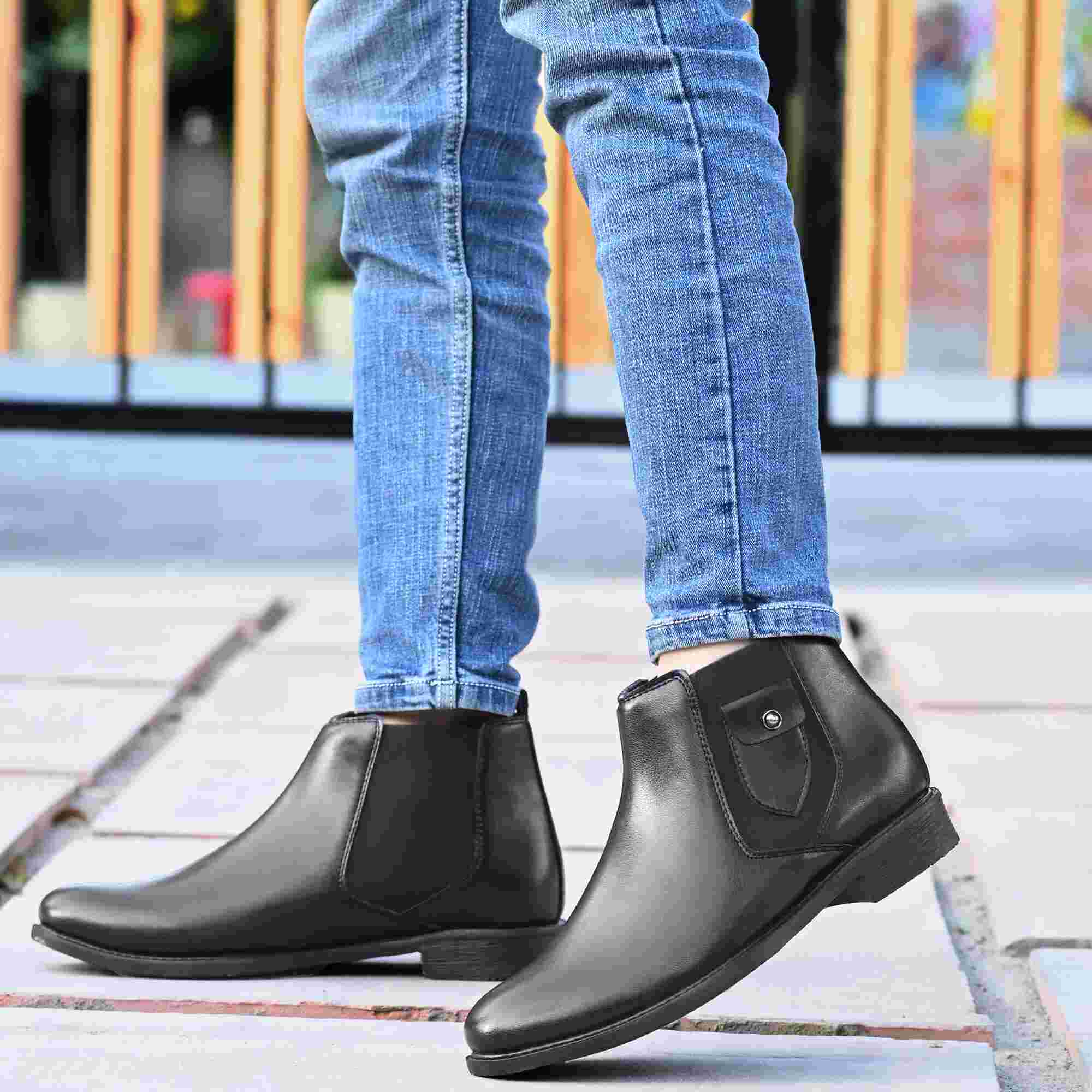 Vellinto STEP Royal Chelsea Boots For Men ll Casual Boots For Men