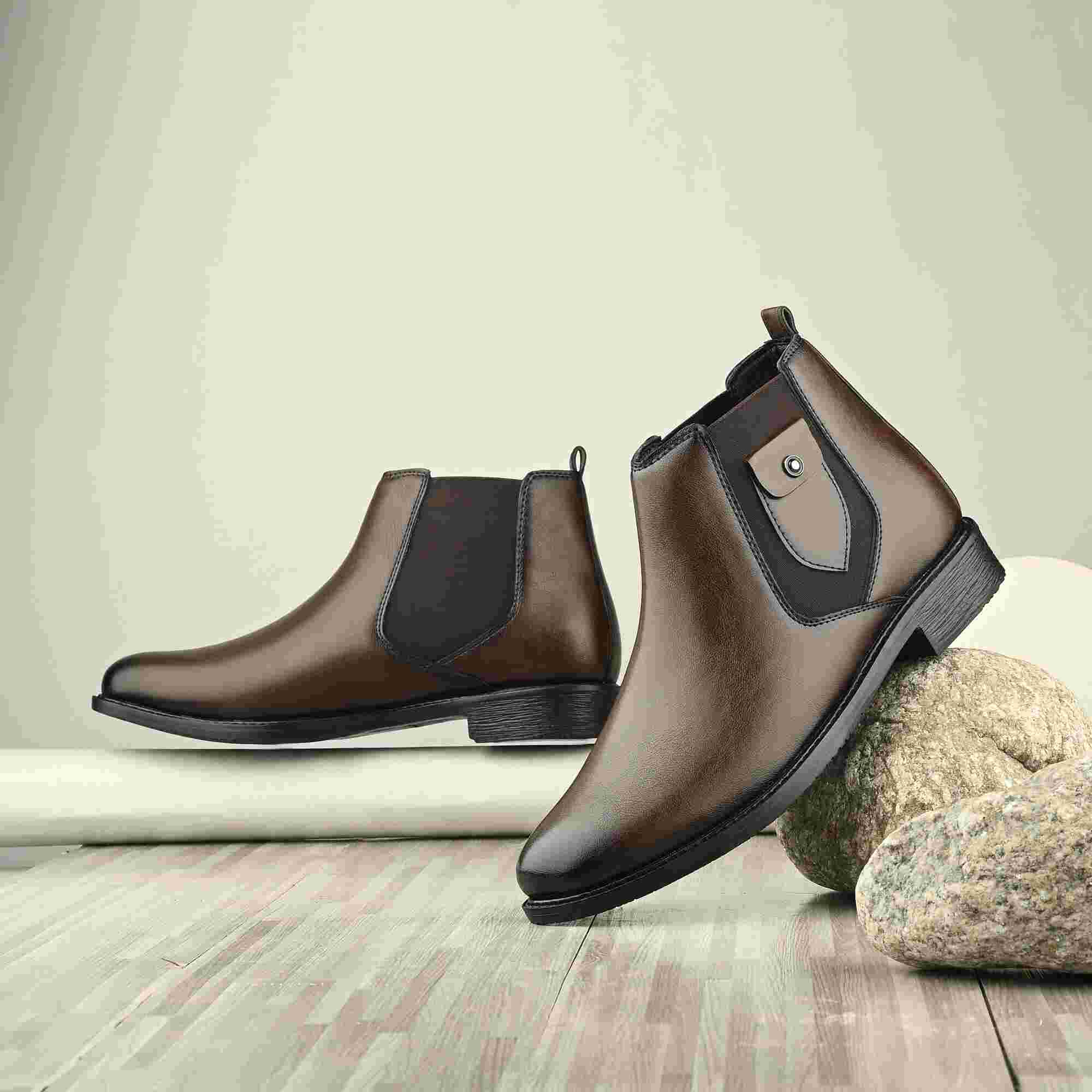 Vellinto STEP Royal Chelsea Boots For Men ll Casual Boots For Men