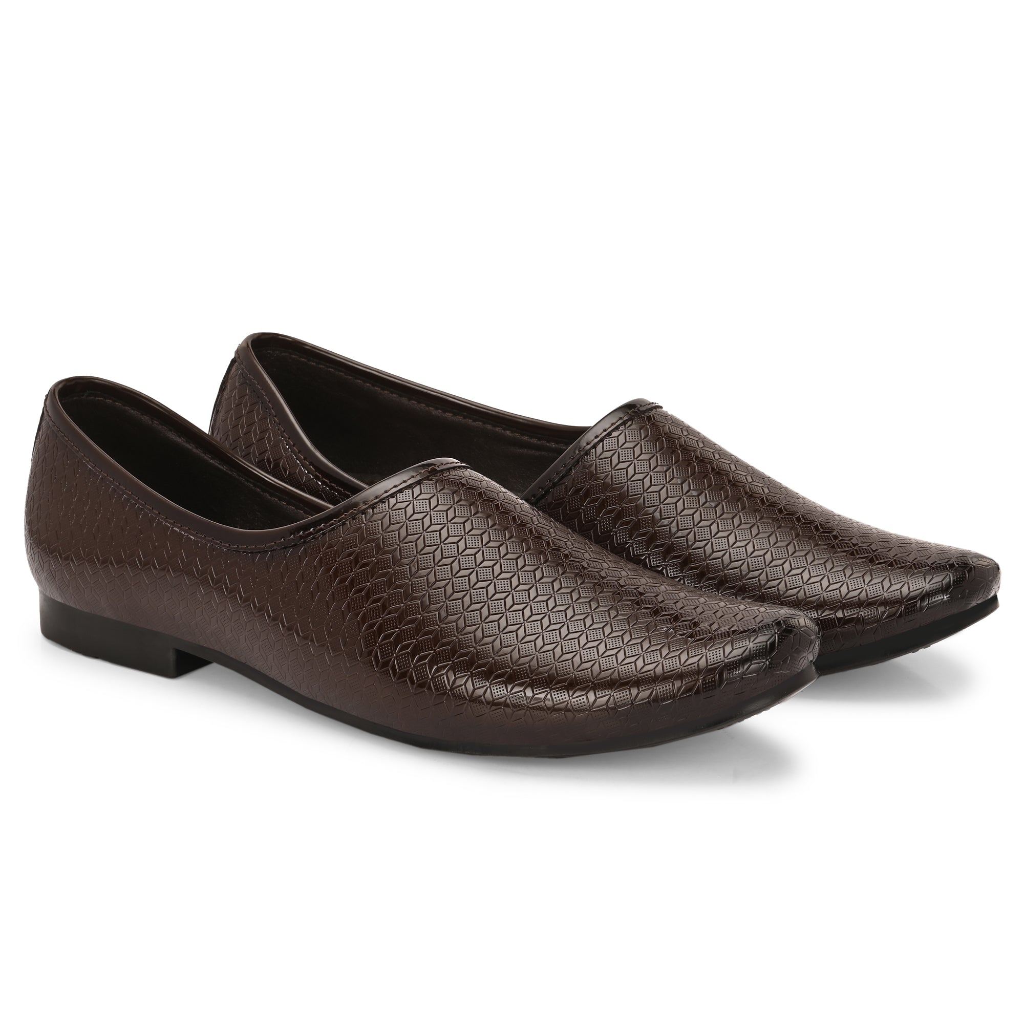 Vellinto VELOS Ethnic Patent Shoes For Men ll Naagra/Juttis/ Mojaris