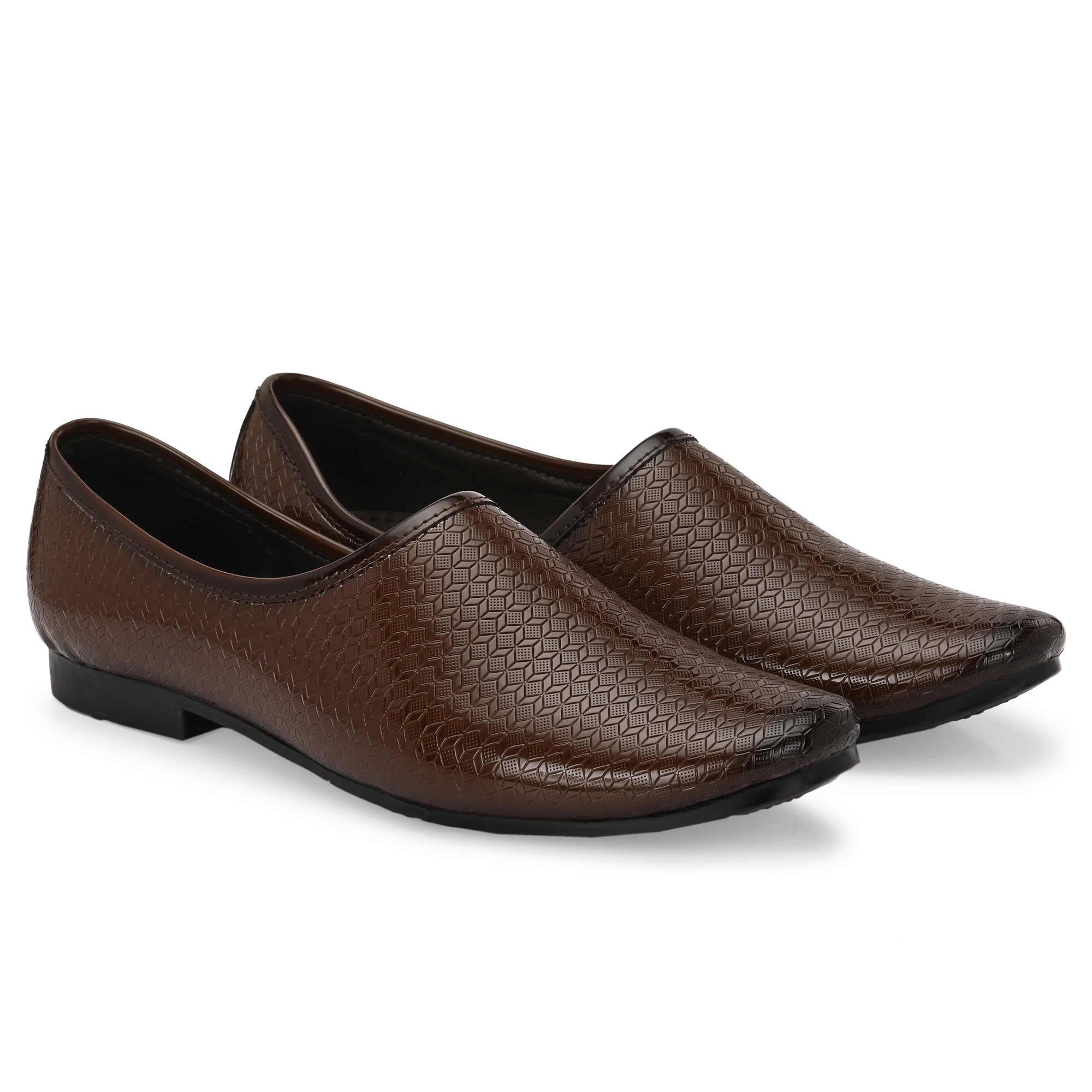 Vellinto VELOS Ethnic Patent Shoes For Men ll Naagra/Juttis/ Mojaris