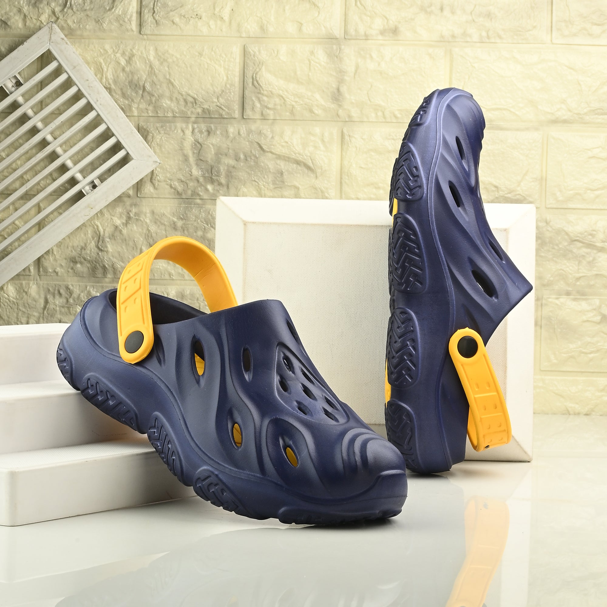 Vellinto WAVERIDE Men's EVA Clogs Sandal ll Daily-Use Waterproof Clogs For Men