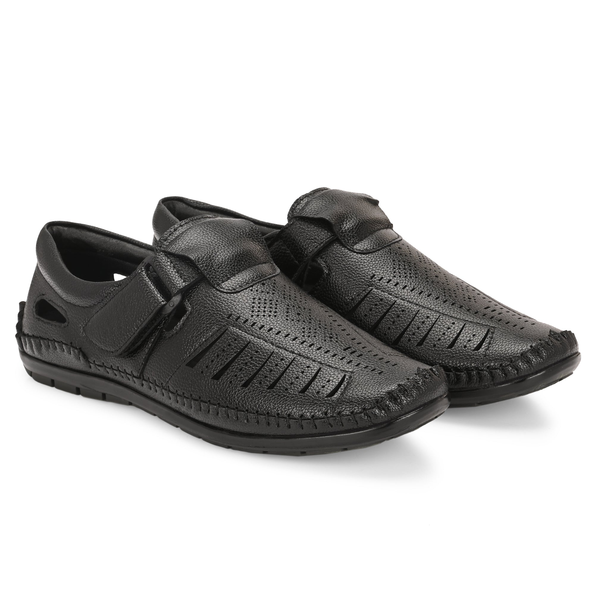 Vellinto GREYHOUND Ethnic Roman sandal II Synthetic Leather Sandals For Men
