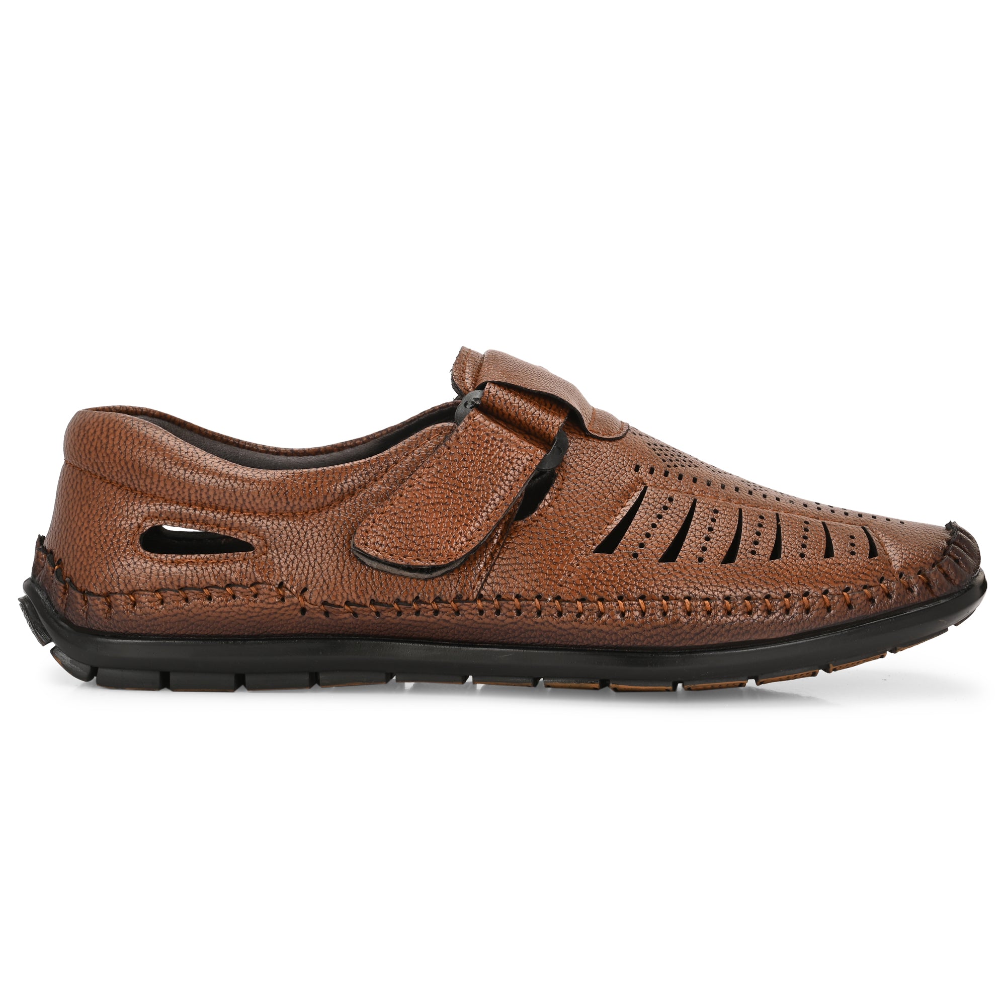 Vellinto GREYHOUND Ethnic Roman sandal II Synthetic Leather Sandals For Men